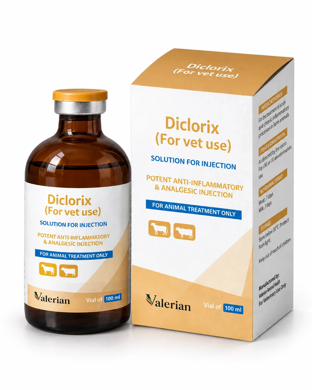 Diclorix product packaging