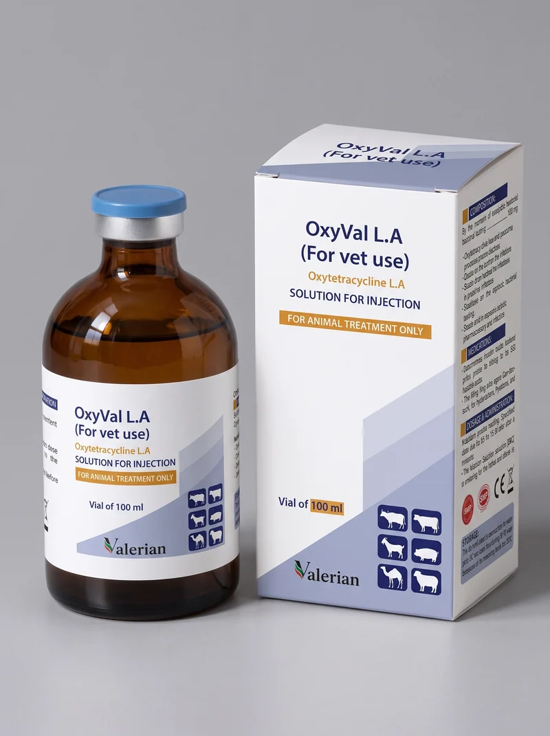 OxyVal L.A product packaging