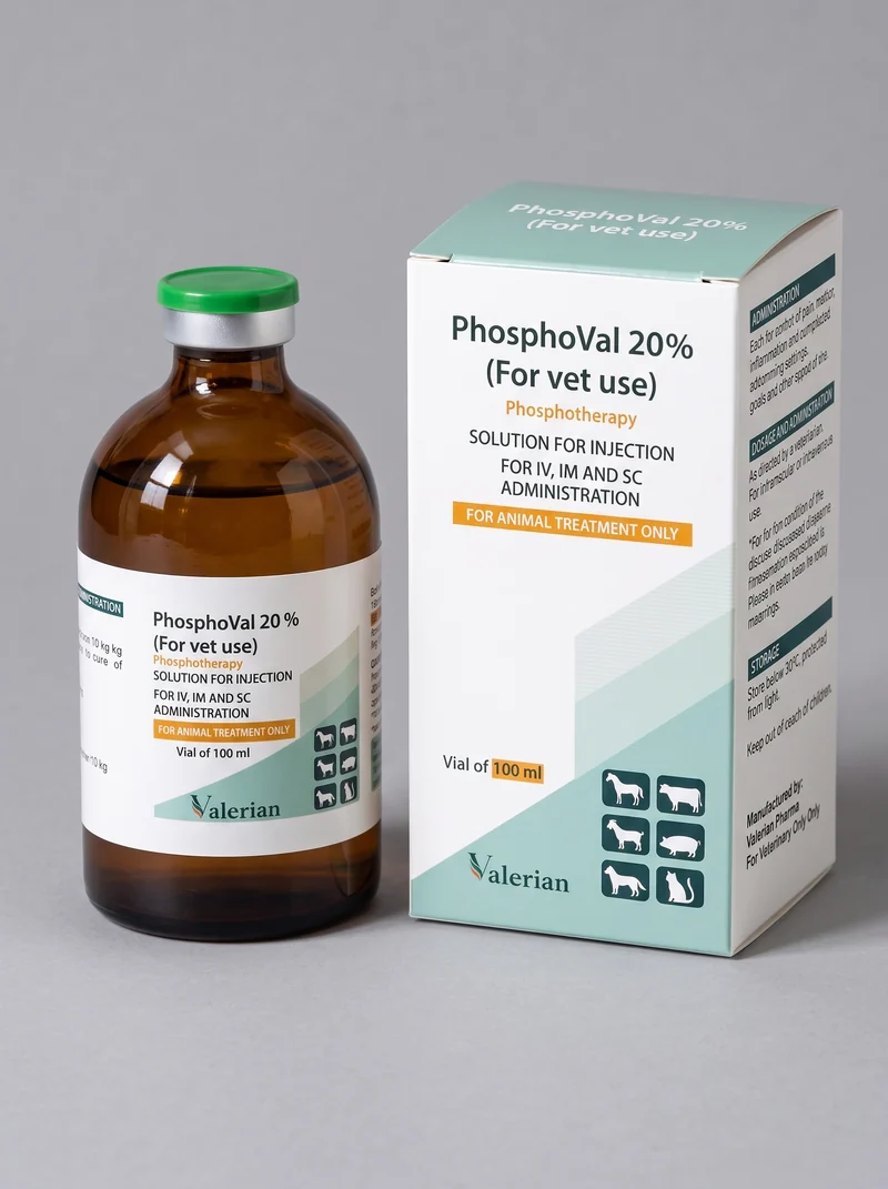 PhosphoVal 20% product packaging