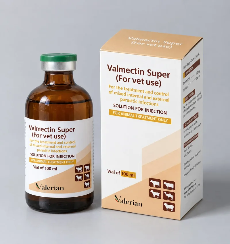 Valmectin Super product packaging